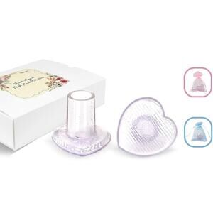 15 Pairs Clear Plastic Heart Outdoor Wedding Guest Gift High Heel Protectors